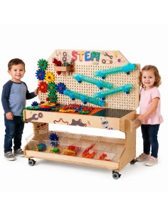 Masterkidz Mobile STEM Activity Station - learning, creative fun for 3+