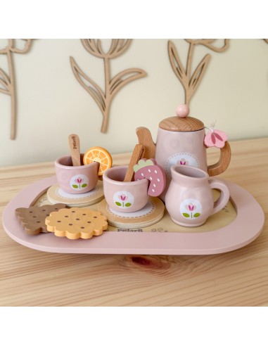 VIGA PolarB Holz-Teeset - Tee-Fantasie