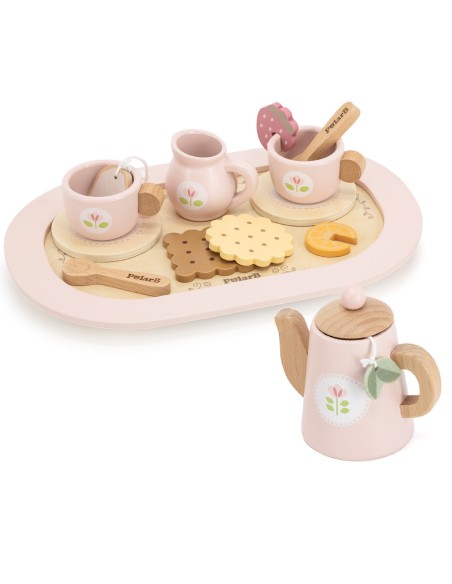 VIGA PolarB Holz-Teeset - Tee-Fantasie