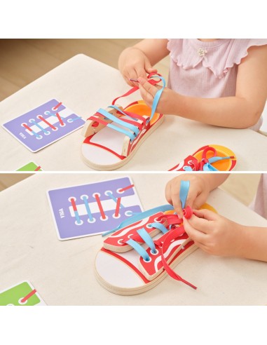 VIGA Learning to Lace a Shoe and Tie a Bow 3+
