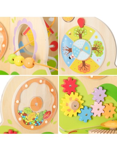 VIGA Wooden Activity Tree Educational Center 18m+