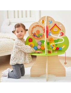 VIGA Wooden Activity Tree Educational Center 18m+ 2
