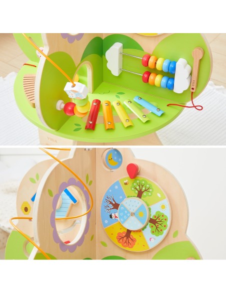 VIGA Wooden Activity Tree Educational Center 18m+