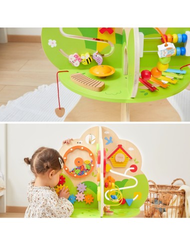 VIGA Wooden Activity Tree Educational Center 18m+