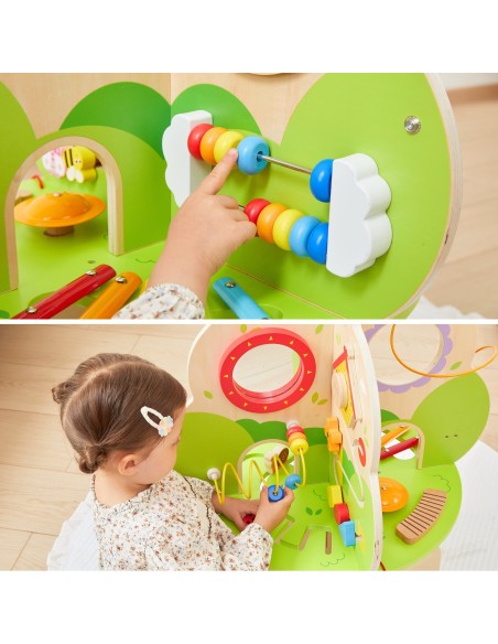 VIGA Wooden Activity Tree Educational Center 18m+
