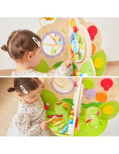 VIGA Wooden Activity Tree Educational Center 18m+