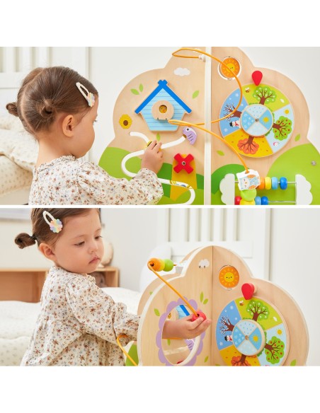VIGA Wooden Activity Tree Educational Center 18m+