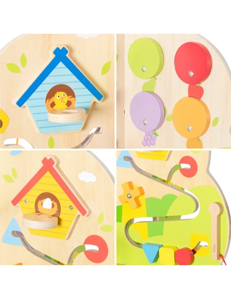 VIGA Wooden Activity Tree Educational Center 18m+