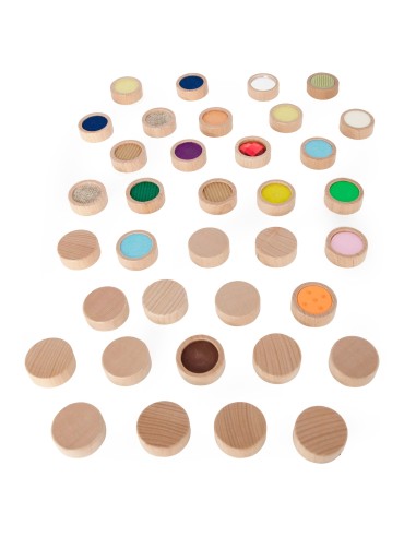 VIGA Sensory Touch Memory Blocks 36 pcs.