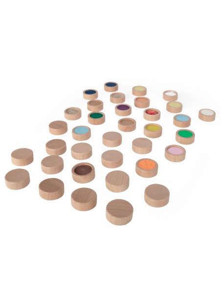 VIGA Sensory Touch Memory Blocks 36 pcs.