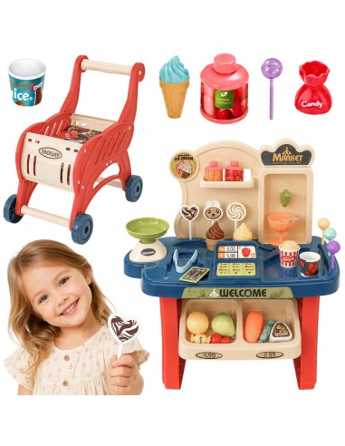 WOOPIE Shopping Cart - Ice Cream, Sweets and 40 Promotional Campaigns