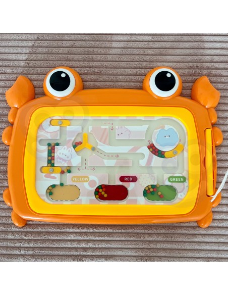 Montessori crab magnetic board – an educational toy for children