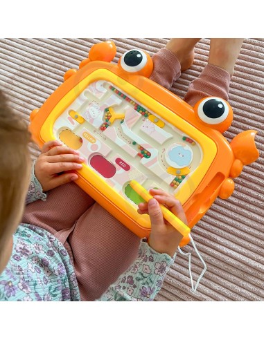 Montessori crab magnetic board – an educational toy for children
