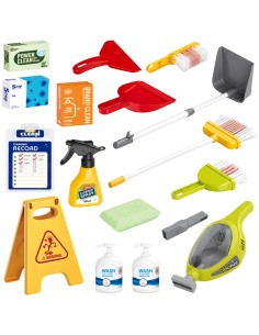 Children's cleaning trolley with vacuum cleaner and mop Little Helper 2