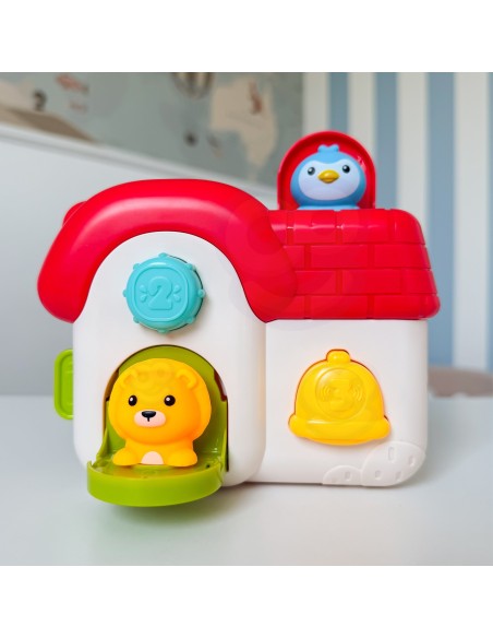 WOOPIE Interactive Pop-Up Animal House Toy 18m+