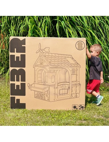FEBER Domek ogrodowy Recycle Eco - Segregacja Odpadów i Zielona Energia