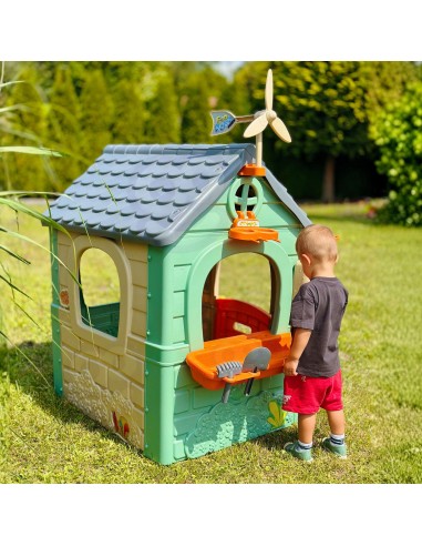 FEBER Domek ogrodowy Recycle Eco - Segregacja Odpadów i Zielona Energia