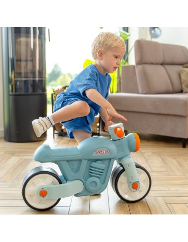 FALK Ride-on Ride-on Quiet Wheels Retro Motor Blue 1+