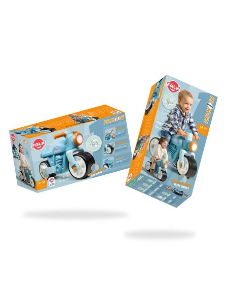 FALK Ride-on Ride-on Quiet Wheels Retro Motor Blue 1+