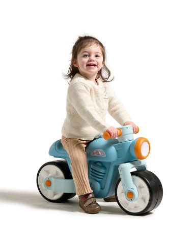 FALK Ride-on Ride-on Quiet Wheels Retro Motor Blue 1+