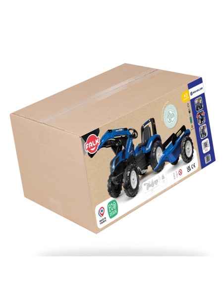 Traktor FALK New Holland T8 z Łyżką i Przyczepą 3-7 lat