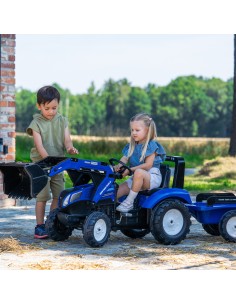 FALK Traktor New Holland T8 su kaušeliu ir priekaba 3-7 metų 2