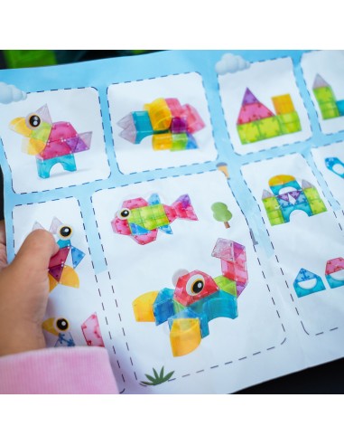 WOOPIE Klocki Magnetyczne M Block 21 el. – Kreatywna Zabawa