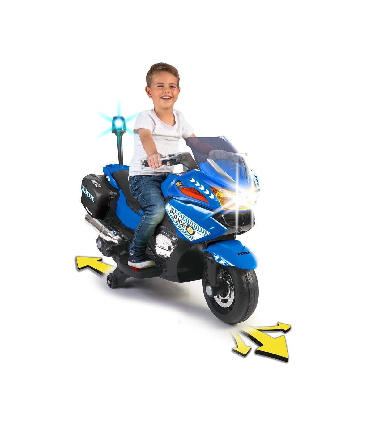 Motor policyjny na akumulator 12v do 30 kg