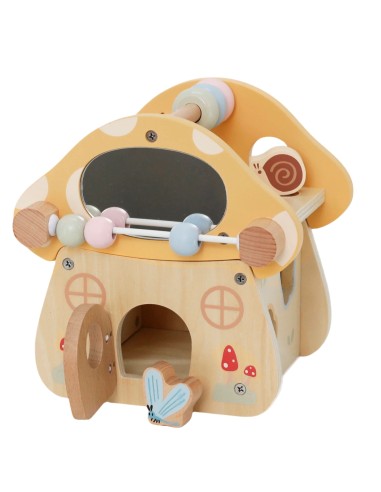 VIGA PolarB Wooden Activity Mushroom for Children 18m+