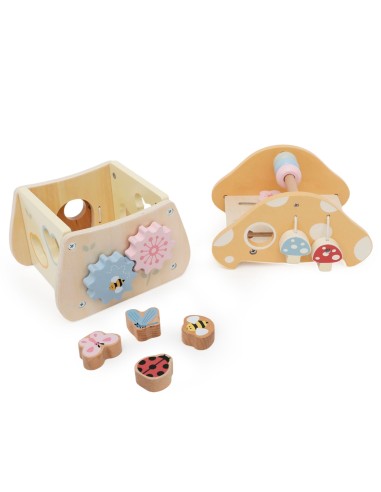 VIGA PolarB Wooden Activity Mushroom for Children 18m+