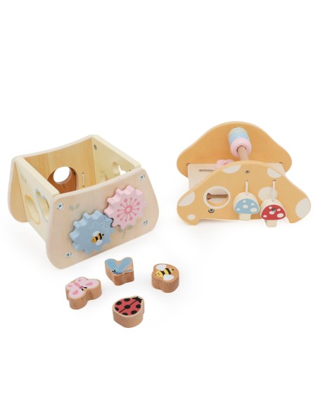 VIGA PolarB Wooden Activity Mushroom for Children 18m+