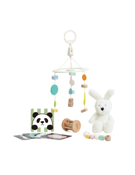 Pastel Set for Babies CLASSIC WORLD - First Toys 0-6m