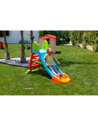 FEBER Zjeżdżalnia Ogrodowa ze ślizgiem wodnym 152 cm