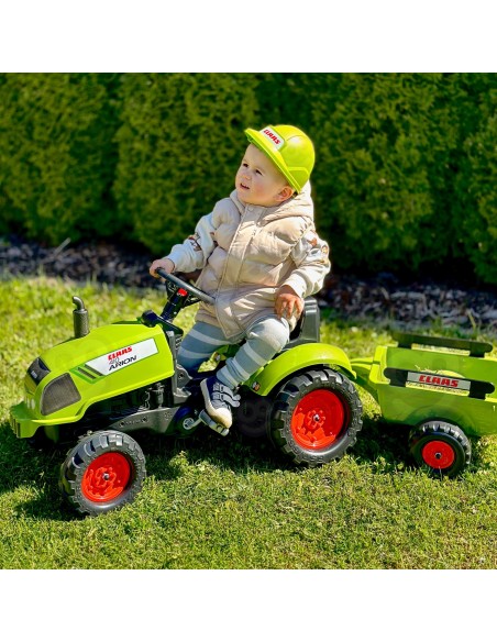 FALK Green Helmet for Children 3-7 Years - Safety and Style