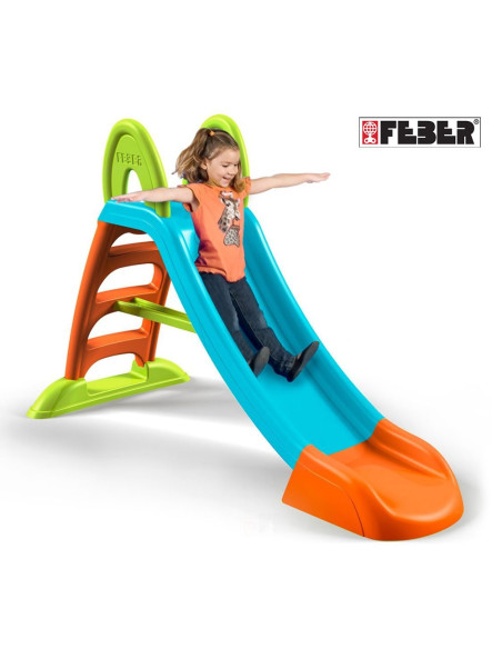 FEBER Zjeżdżalnia Ogrodowa ze ślizgiem wodnym 152 cm