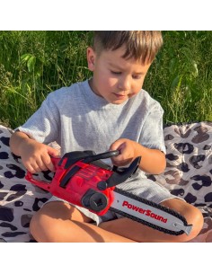 WOOPIE Kettensäge Motor für Kinder - Gummikette 2