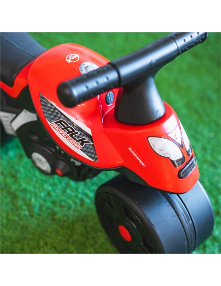 FALK Red Racing Ride-on with Wide Wheels 1+ - Toy for Children