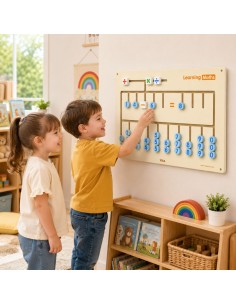VIGA Montessori Sensory Board for learning to count FSC 2