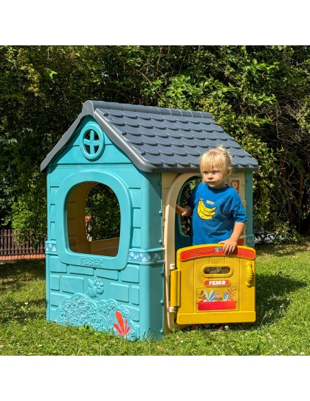 FEBER Casual Children's Garden House with Mailbox