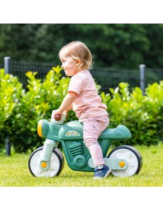 FALK Jeździk Biegowy Ciche Koła Motor Prem1er Retro Zielony 12+ 2
