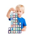 WOOPIE Magnetic Blocks 70 Pieces - Learning Letters and Creativity