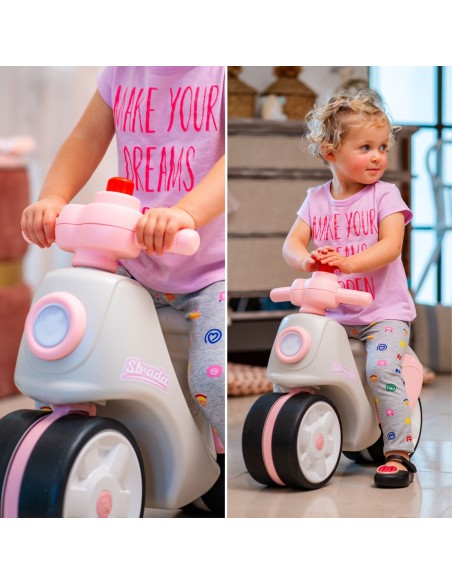 FALK Scooter Strada Retro Ride-on for Girls from 1 Year