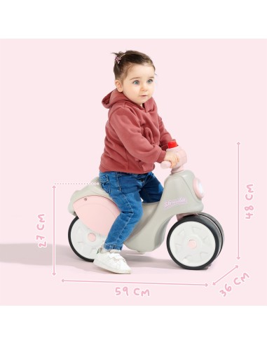 FALK Scooter Strada Retro Ride-on for Girls from 1 Year