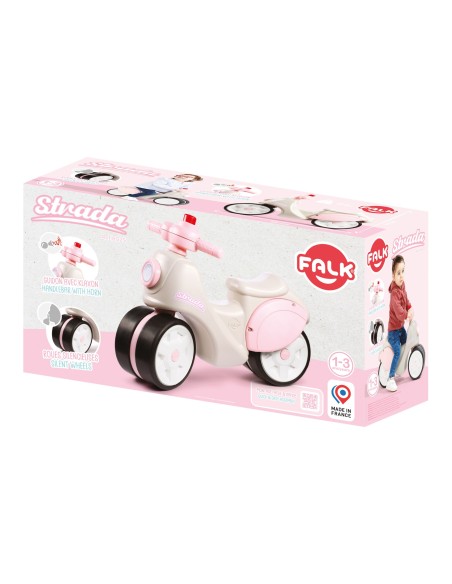 FALK Jeździk Scooter Strada Retro dla Dziewczynki od 1 Roku