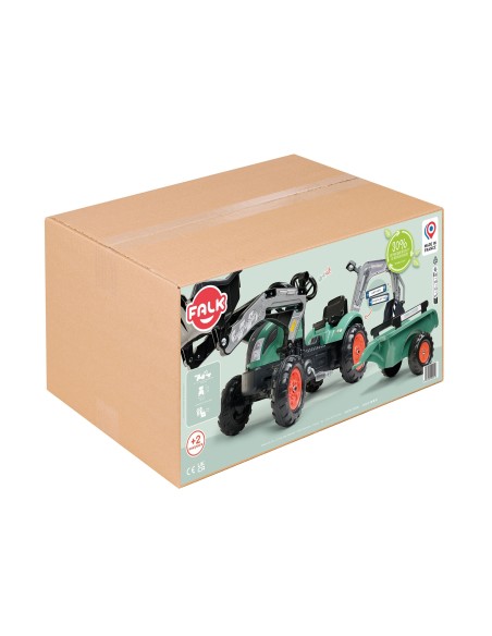 FALK Farm Lander Baggerlader Traktor 2–5 Jahre – Spielzeug