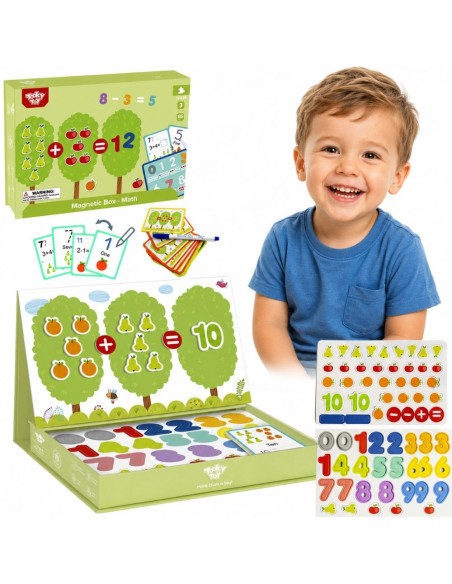 Magnetbox zum Mathelernen Tooky Toy – Lernspielzeug