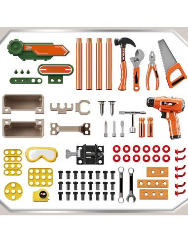 Workbench 4-in-1 Set 90 pcs. Electric Drill Accessories