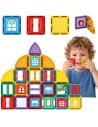 3D Magnetic Blocks WOOPIE - Educational Castle Set 100 pcs.