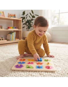Shape sorter puzzle 15 pieces TOOKY TOY - Educational toy 2