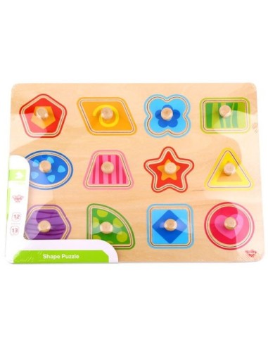 Shape sorter puzzle 15 pieces TOOKY TOY - Educational toy